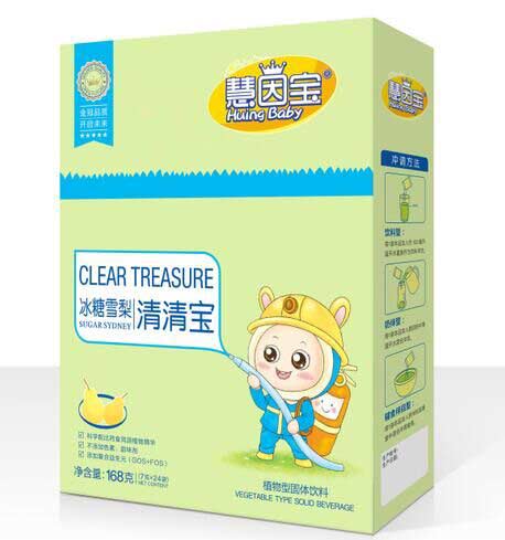 慧因寶冰糖雪梨清清寶盒裝