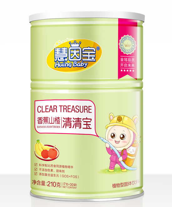 慧因寶香蕉山楂罐裝清清寶