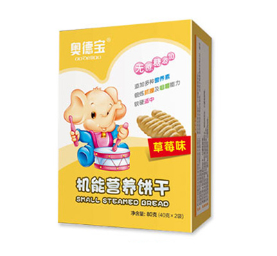 奧德寶機(jī)能營養(yǎng)餅干草莓味