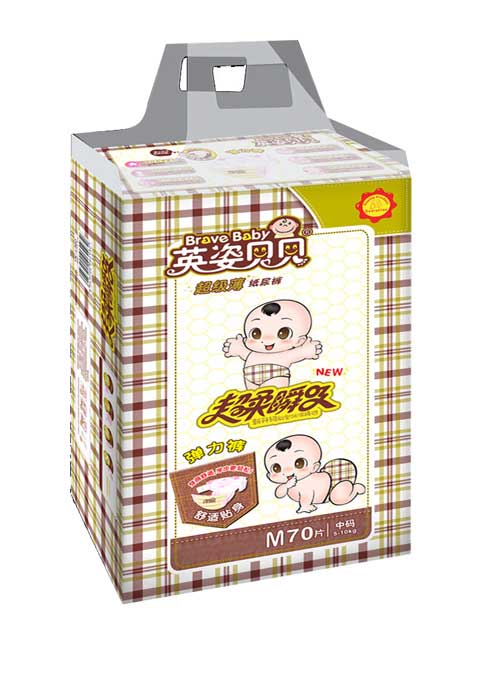 英姿貝貝超級薄紙尿褲M