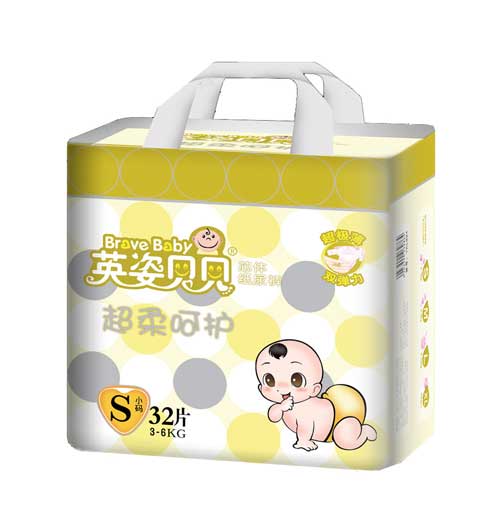 英姿貝貝超柔呵護(hù)紙尿褲S