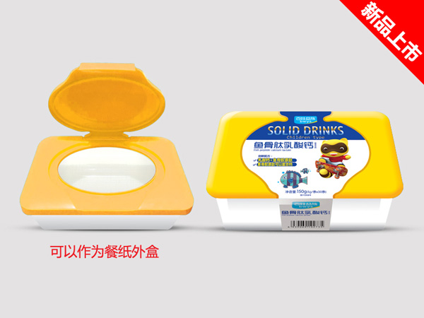 百娃益族魚骨肽乳酸鈣