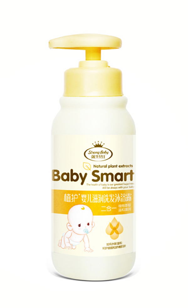 強(qiáng)牛貝比嬰兒滋潤洗發(fā)沐浴