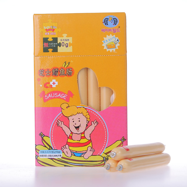 貝貝沃爾芝士鱈魚腸黃腸