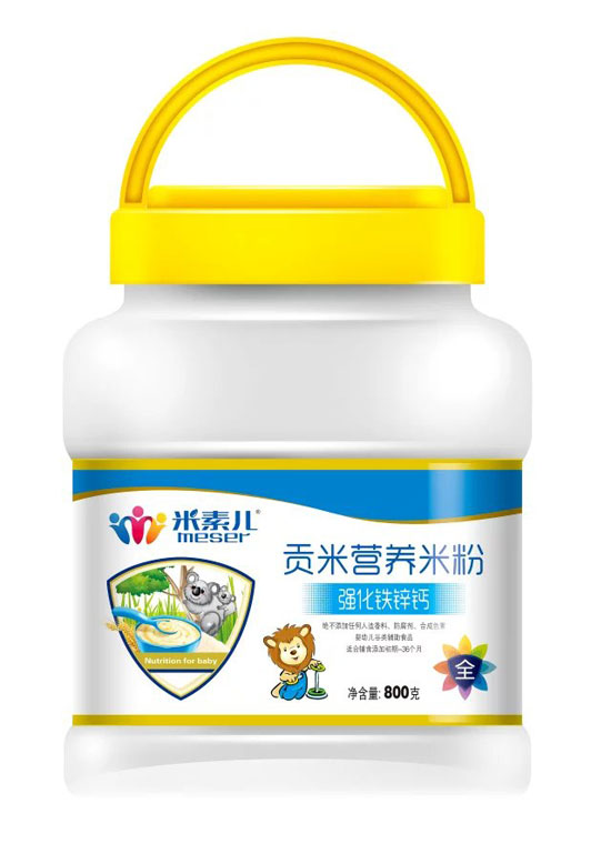 米素兒強(qiáng)化鐵鋅鈣貢米營養(yǎng)米粉