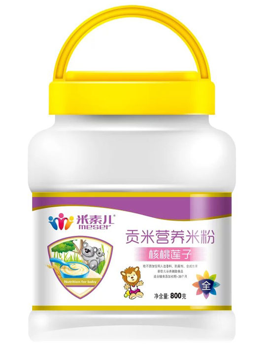 米素兒核桃蓮子貢米營養(yǎng)米粉