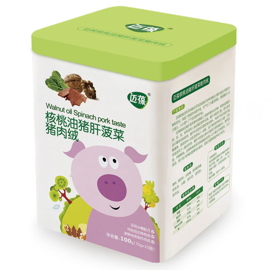 邁葆核桃油豬肝菠菜豬肉絨