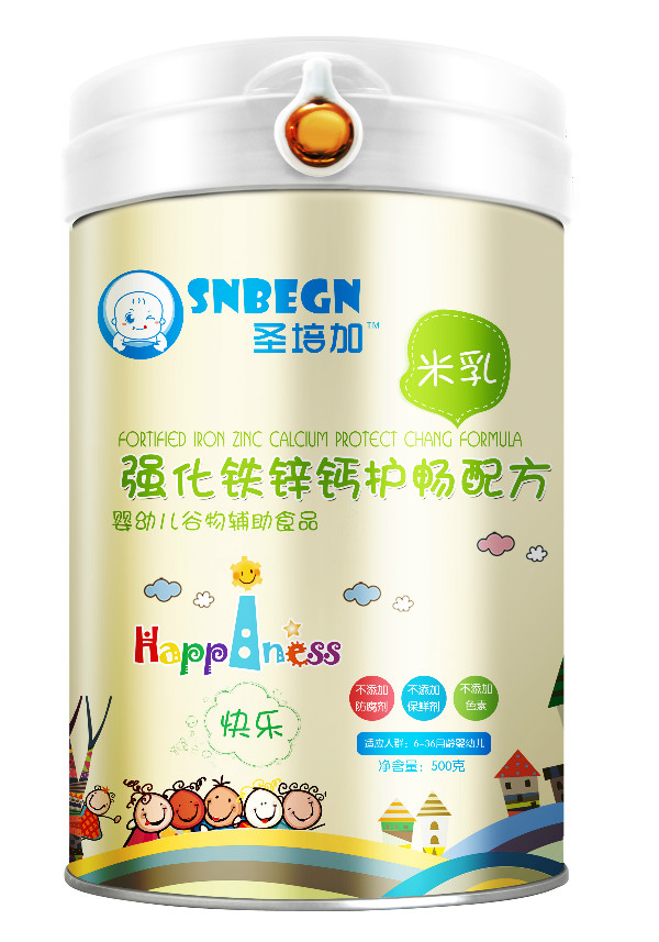 圣培加強(qiáng)化鐵鋅鈣護(hù)暢配方米乳