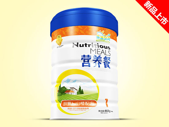 金頂貝貝營(yíng)養(yǎng)餐鐵聽-胡蘿卜山楂