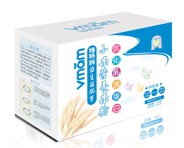 維媽媽優(yōu)化乳清蛋白小米營養(yǎng)米粉盒裝