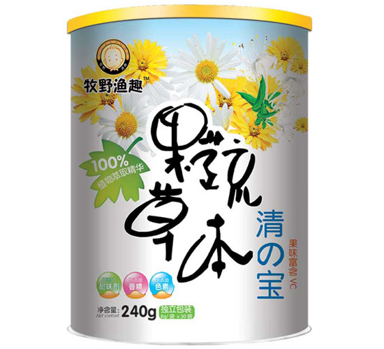 牧野漁趣果蔬草本金銀花清清寶聽裝