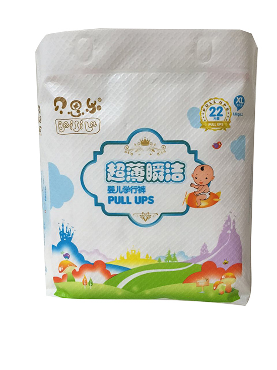 貝思樂(lè)超薄瞬潔嬰兒學(xué)行褲XL碼22片