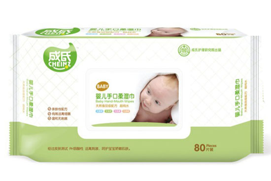 成氏嬰兒手口濕巾80片